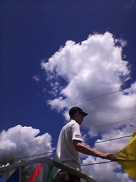 Flagging on my flag stand