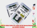 16GB kit (8GBx2) DDR3 PC3-12800 LAPTOP Memory Modules (204-pin SODIMM 1600MHz) Genuine A-Tech
