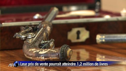 Londres: 2 pistolets de Napoléon mis aux enchères