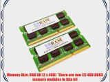 8GB DDR3 Memory RAM Kit (2 x 4GB) for Lenovo G570 (4334)