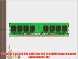 Kingston 2 GB 533 MHz DDR2 Non-ECC CL4 DIMM Memory Module (KVR533D2N4/2G)