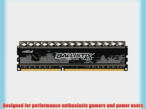 Crucial Ballistix Tactical Tracer 4GB Single DDR3 1866 MT/s (PC3-14900) CL9 @1.5V UDIMM 240-Pin