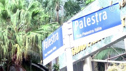 Com discurso de Paulo Nobre, placa da Rua Palestra é apresentada 