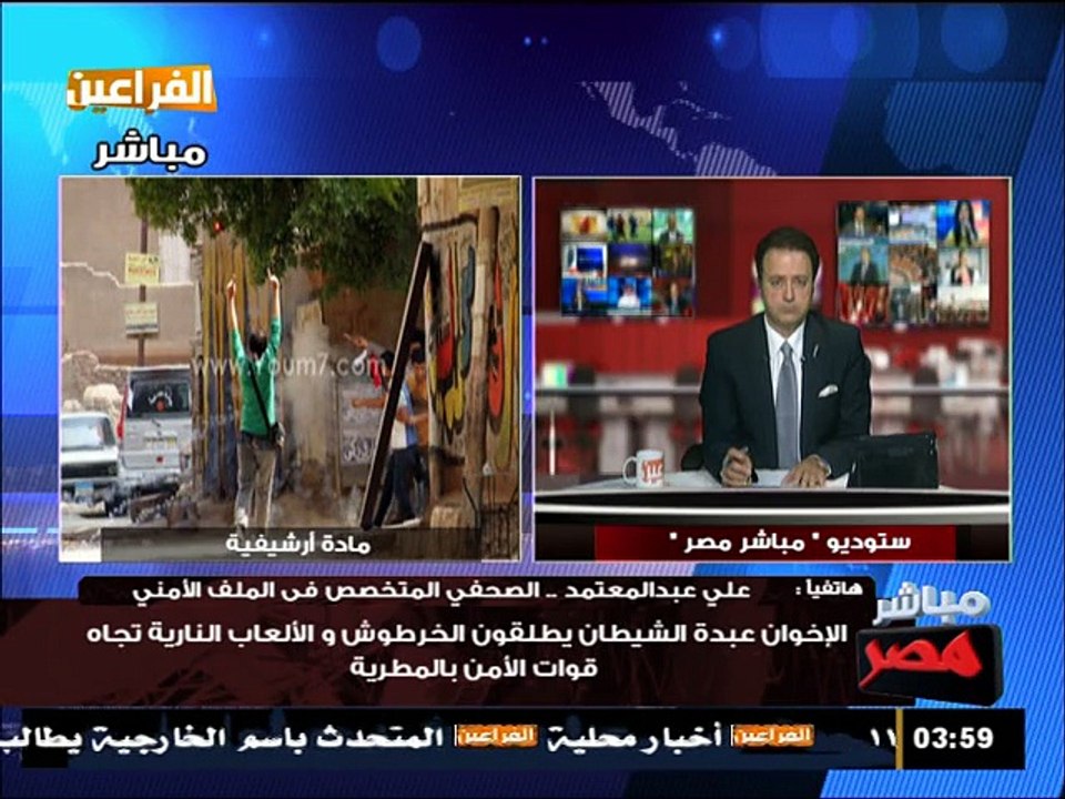 الكاتب الصحفي علي عبدالمعتمد يعلق على الوضع الامني 12/6/2015