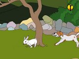 Animated Educational Short Story for Kids (A Dog and a Rabbit)