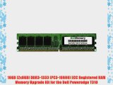 16GB [2x8GB] DDR3-1333 (PC3-10600) ECC Registered RAM Memory Upgrade Kit for the Dell Poweredge