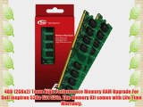 4GB (2GBx2) Team High Performance Memory RAM Upgrade For Dell Inspiron 530s 531 531s. The Memory