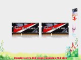 8GB G.Skill Ripjaws DDR3 2133MHz SO-DIMM laptop memory dual channel kit (2x 4GB) CL11 - 1.35V