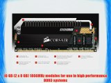 Corsair Dominator Platinum 16GB (2x8GB)  DDR3 1866 MHZ (PC3 15000) Desktop Memory (CMD16GX3M2A1866C9)