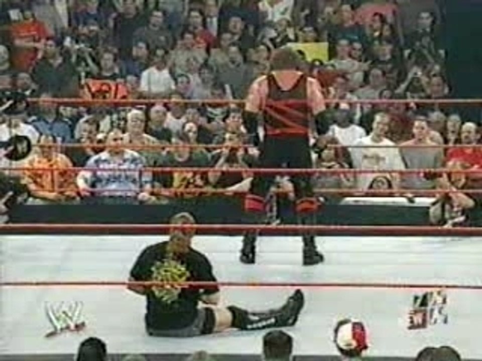 WWe Kane Unmasks!! against RVD