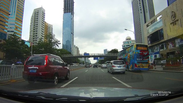 DOME G98C Car DVR Video Review Ambarella A7LA70 1296P SZDOME.COM