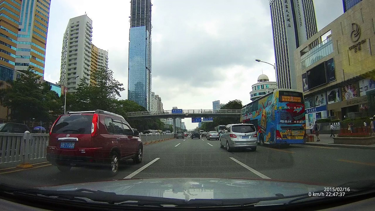 DOME G98C Car DVR Video Review Ambarella A7LA70 1296P  -- SZDOME.COM