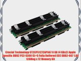 Crucial Technology CT2CP51272AP667 8 GB (4 GBx2) Apple Specific DDR2 PC2-5300 CL=5 Fully Buffered