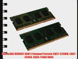 4GB 1x4GB MEMORY RAM 4 Compaq Presario CQ57-229WM CQ57-250SV CQ56-115DX DDR3