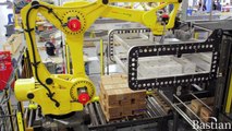 Full Layer Robotic Palletizing from Bastian Solutions