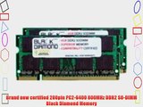 8GB 2X4GB Memory RAM for Dell Studio Laptop 1737 200pin 800MHz PC2-6400 DDR2 SO-DIMM Black