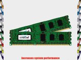 Crucial 16GB Kit (8GBx2) DDR3 1333 MT/s (PC3-10600) CL9 240-Pin Unbuffered UDIMM Desktop Memory
