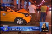 Accidente de tránsito en el suroeste de Guayaquil no dejó heridos