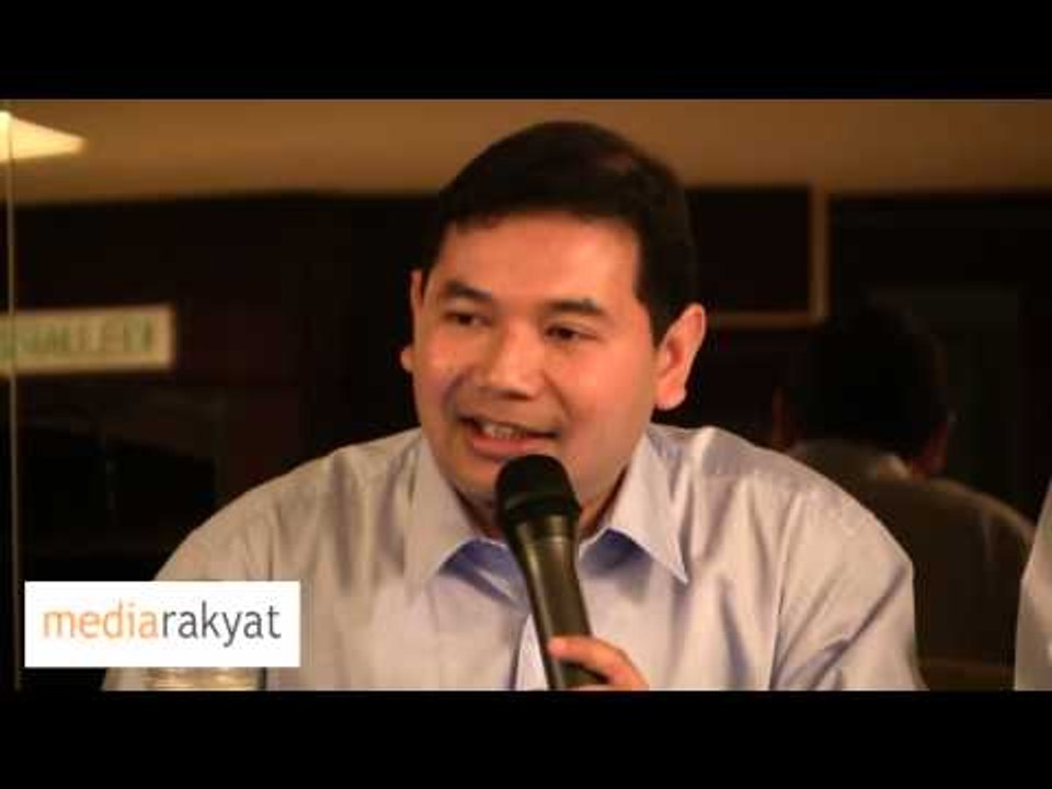 Rafizi Ramli: If Constantly Calculate Our Chances, We Won't Be In Politics Because We Didn't Hav Any