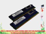 8GB Kit 2 X 4GB DDR2 Server Memory Upgrade for IBM System x3650 1914 7979-xxx SDRAM ECC Fully