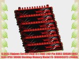 G.SKILL Ripjaws Series 24GB (6 x 4GB) 240-Pin DDR3 SDRAM DDR3 1333 (PC3 10666) Desktop Memory