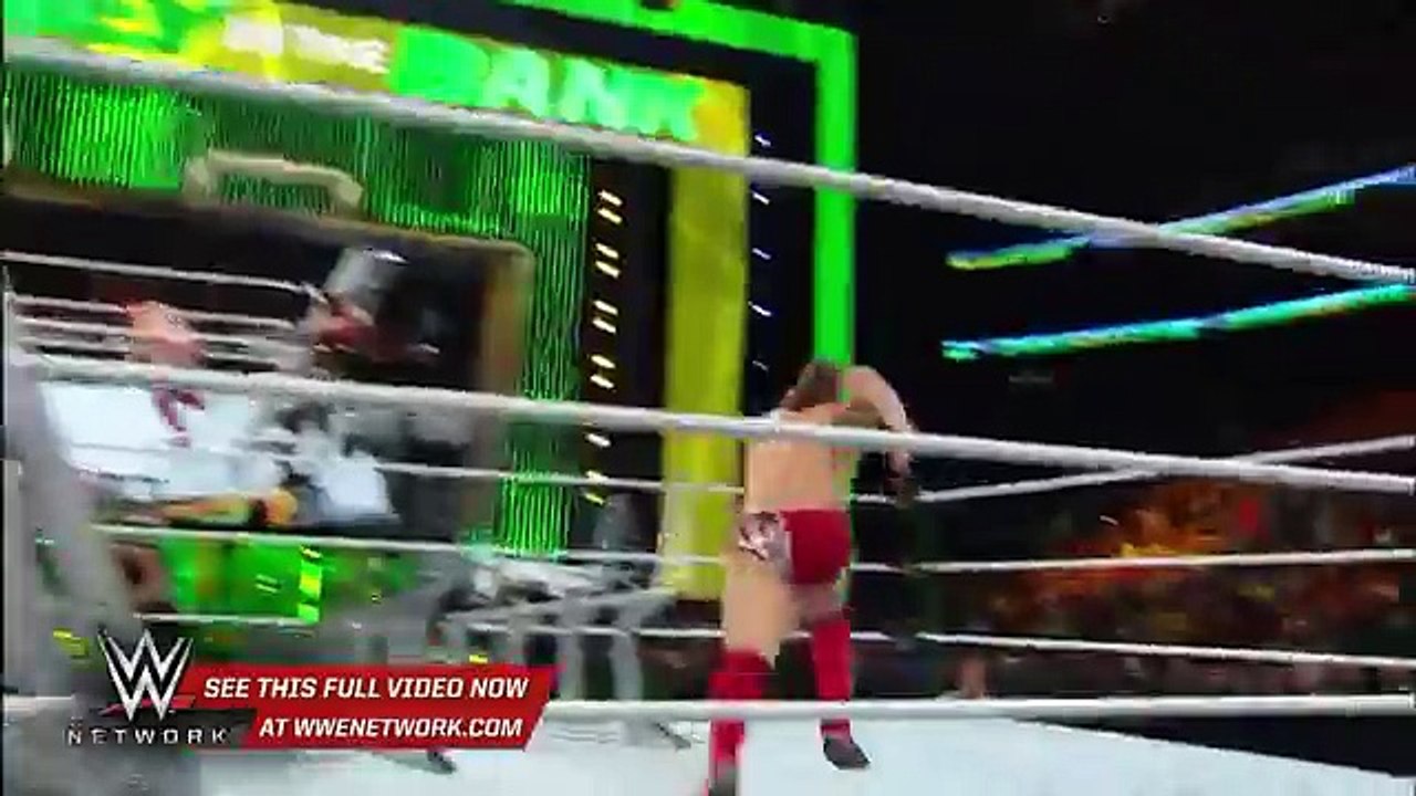 WWE Network Daniel Bryan wreaks havoc at Money in the Bank 2015