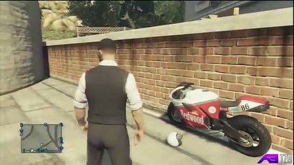 GTA 5 GLITCH  Wallbreach avec une moto en ligne !