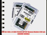 2GB Kit (1GB x 2) DDR PC3200 LAPTOP Memory Module (200-pin SODIMM 400MHz) Genuine A-Tech Brand