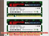 Komputerbay MACMEMORY Apple 8GB (2x 4GB) PC2-5300 667MHz DDR2 SODIMM iMac and Macbook Memory