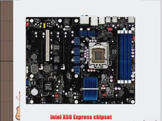 Intel Motherboard BLKDX58SO Core I7 Intel X58 LGA1366 QPI DR3 1333 Tri PCI Express 2.0x16 New