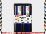 KOMPUTERBAY 4GB ( 2 X 2GB ) DDR2 DIMM (240 PIN) AM2 1066Mhz PC2 8500 FOR ZOTAC AND MSI MO...