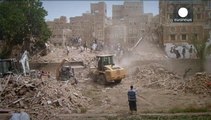 Yémen : un quartier historique de Sanaa touché par les raids aériens