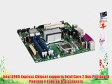 Intel BOXDQ965GFEKR Core 2 Duo 1000Baset Ready Socket 775 MicroATX Motherboard