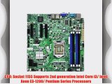 Supermicro MBD-X9SCL -F-O Intel C202 DDR3 LGA1155 microATX Motherboard w/ VGA 2x GBLAN USB