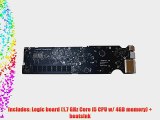 (661-6057) Logic Board 1.7GHz Core i5 (I5-2557M) 4GB RAM - Apple MacBook Air 13 A1369 Mid 2011