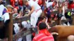 Bull Gores Three People in Closing Pamplona Run