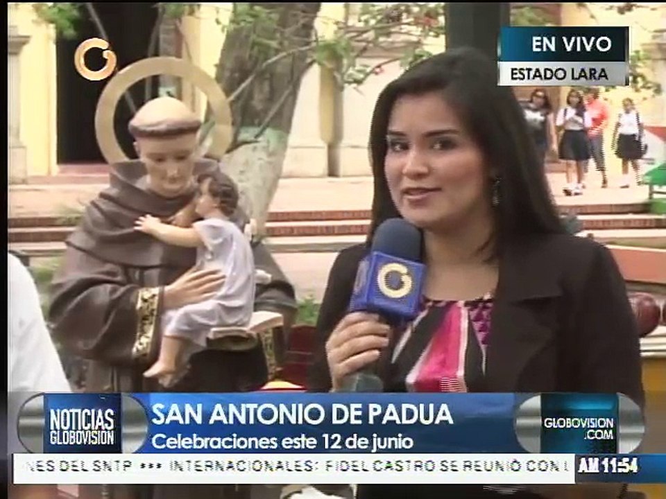 Larenses celebran a San Antonio de Padua