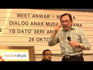 Anwar Ibrahim: PTPTN Tidak Menggantikan Pinjaman Kepada Pelajar-Pelajar