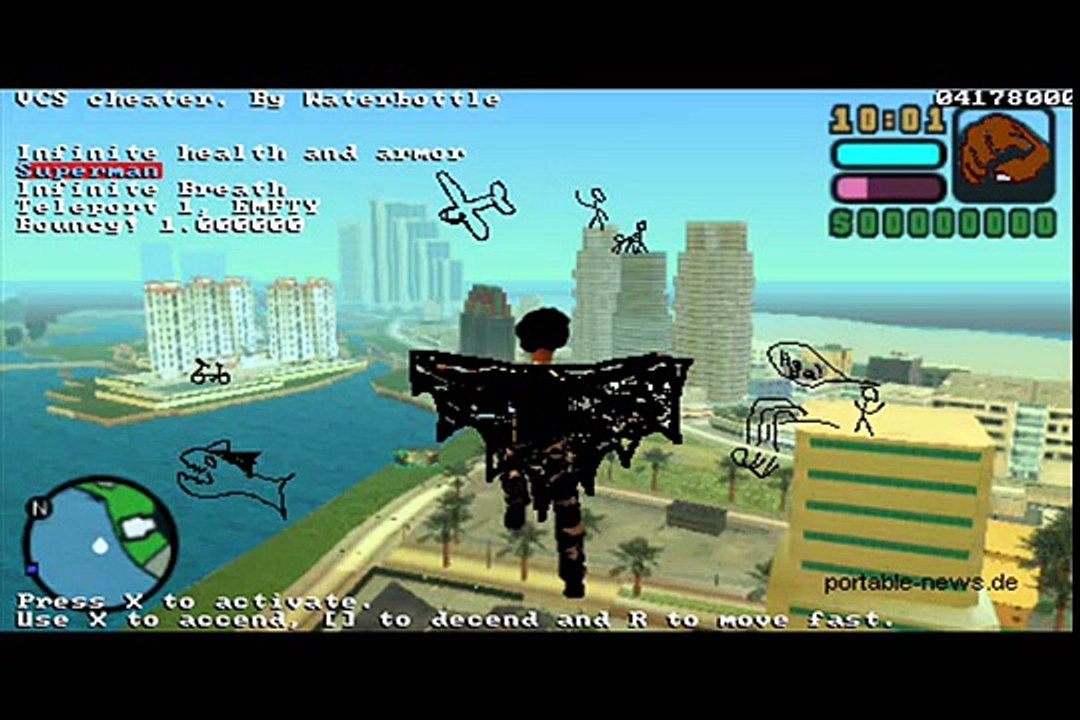 GTA Vice City Stories PSP Cheat device - video Dailymotion