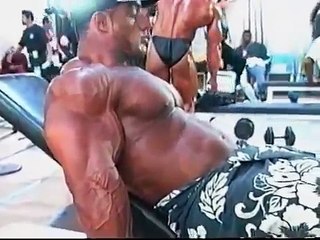 Bodybuilder Mike Dragna Super Heavyweight PumpRoom NPC 2001 USA