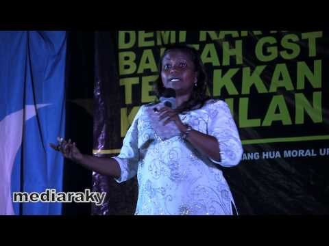 Kasthuri Patto: 1 Undi Untuk Barisan Nasional Adalah 1 Undi Untuk GST