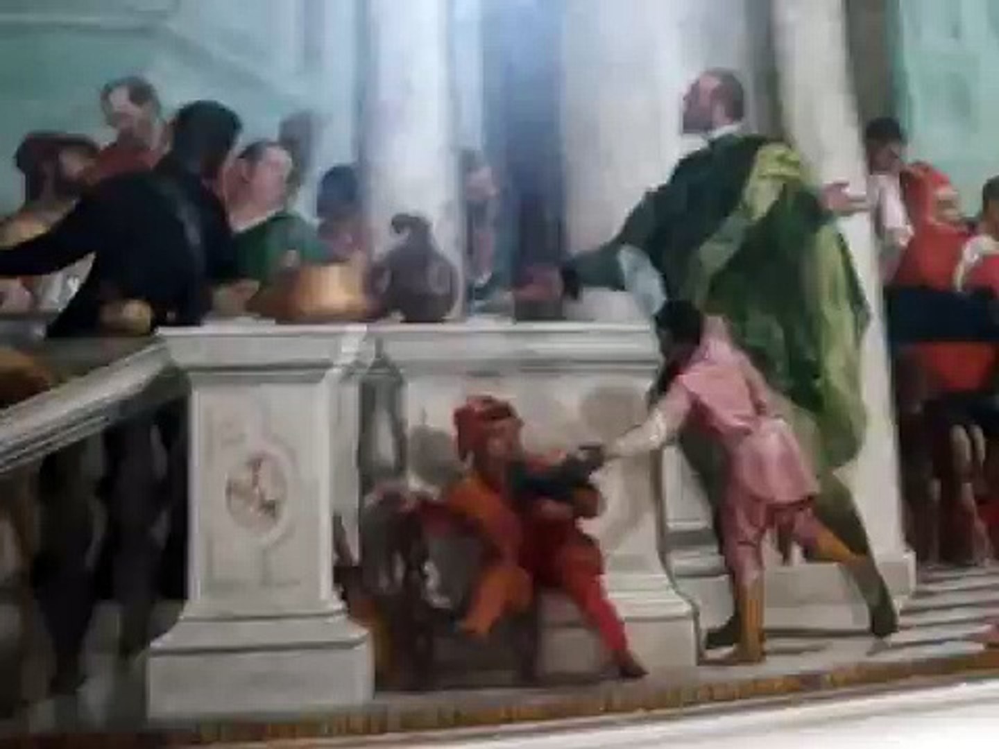 Edinho filma Gallerie dell'academia a Venezia 4