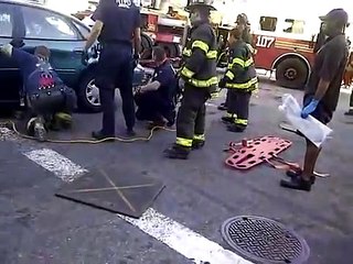 NYPD ESU Car Drop