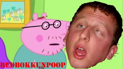 YTP- Daddy Pehg breaks the wall