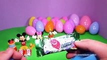 MICKEY MOUSE CLUBHOUSE Disney Junior Mickey Mouse Surprise Eggs a Disney Surprise Egg Candy Video