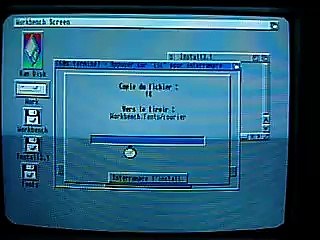 amiga 1200 : install