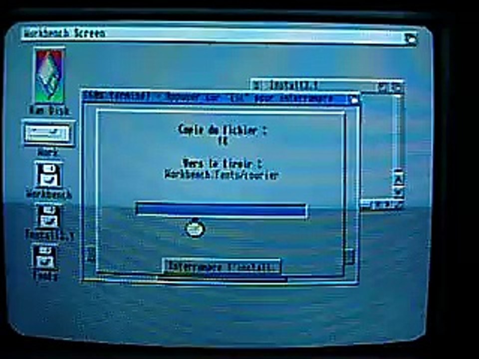 amiga 1200 : install
