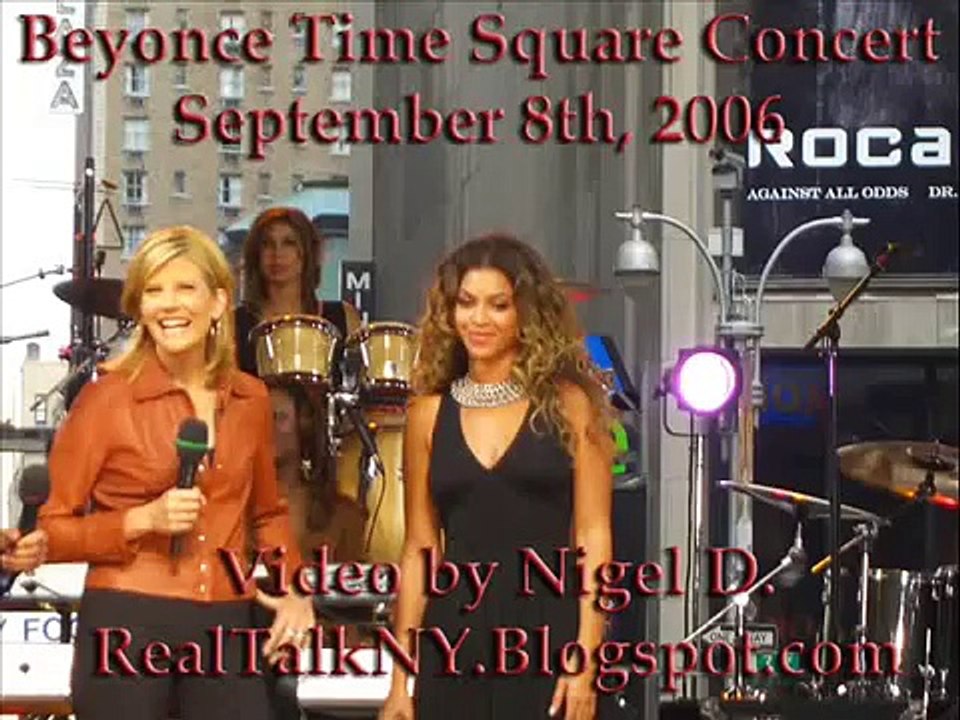 Beyoncè - Ring The Alarm Live @ GMA