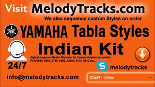 Sajda Karun - Yamaha Tabla Styles - Indian Kit -  PSR S550, S650, S750, S950, A2000, S710, S910