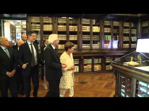 Il Presidente Mattarella all'Accademia Nazionale dei Lincei (11.06.15)
